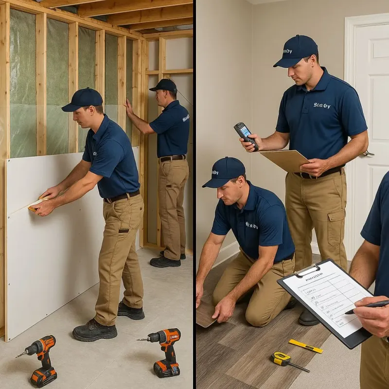 Repairs and Reconstruction process in Manawa, WI